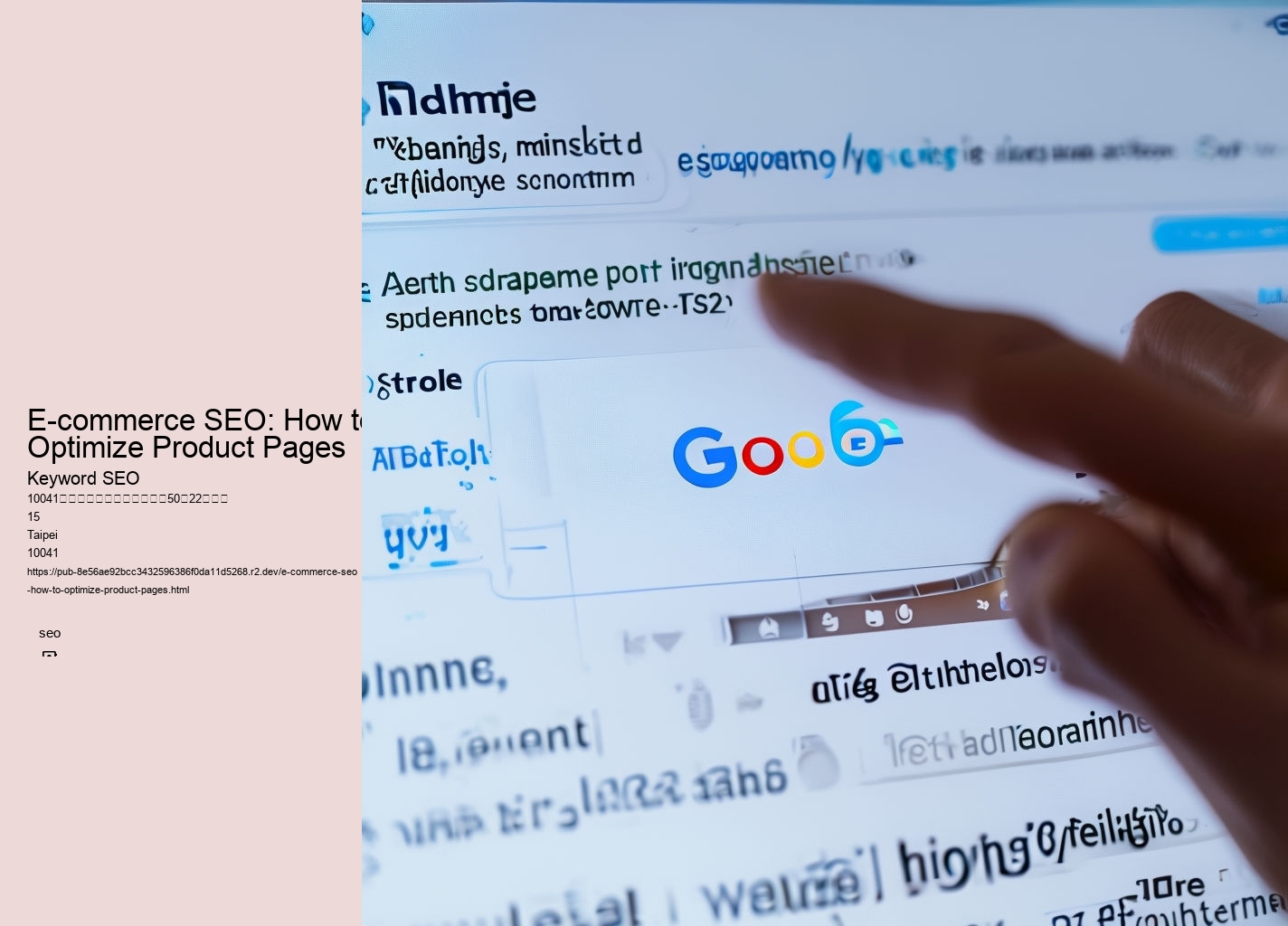 E-commerce SEO: How to Optimize Product Pages